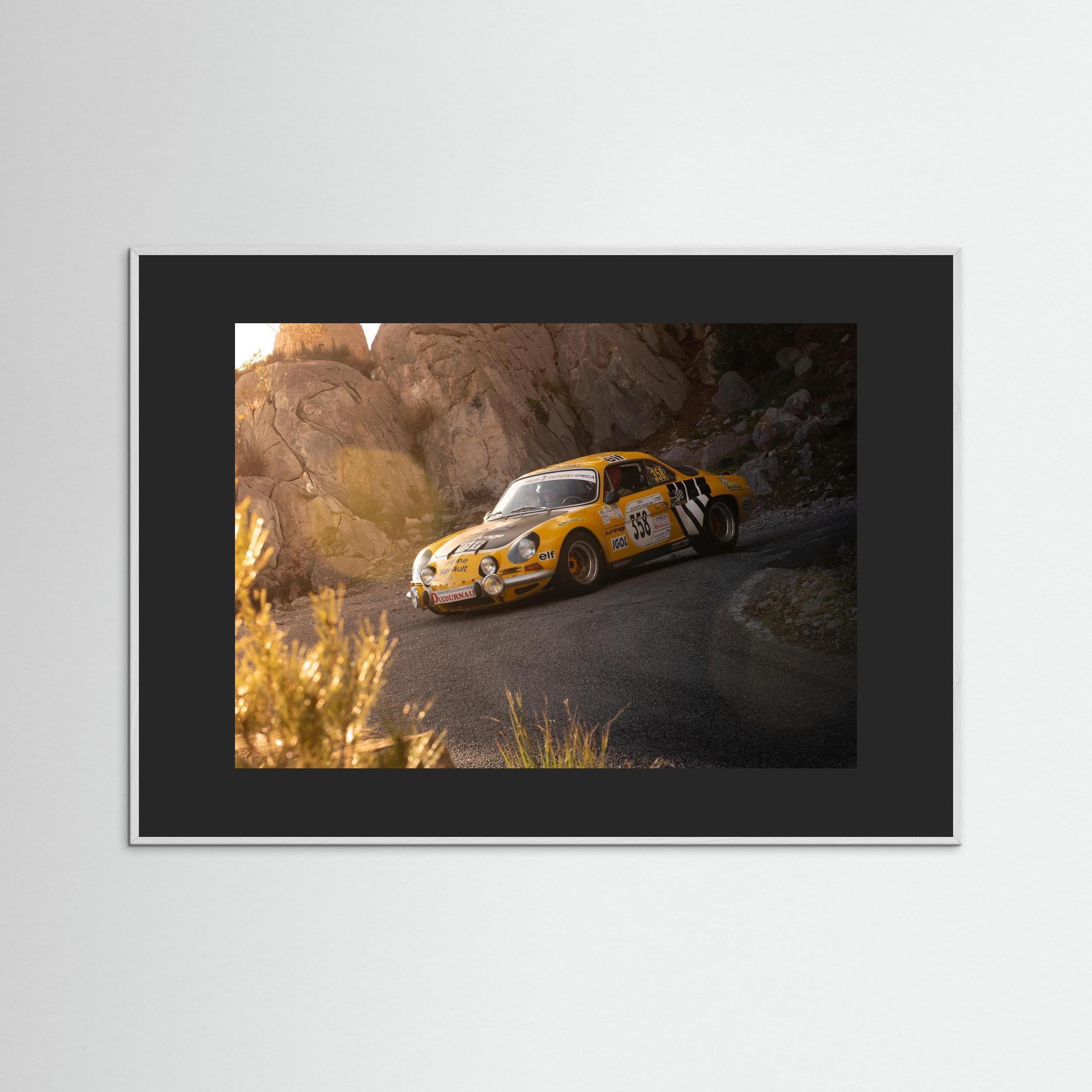 Alpine en pleine course