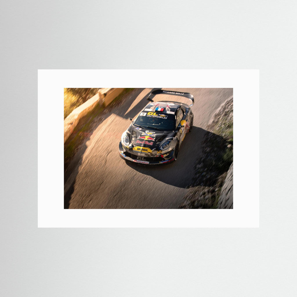 Passage de Sebastien Loeb au mont Faron