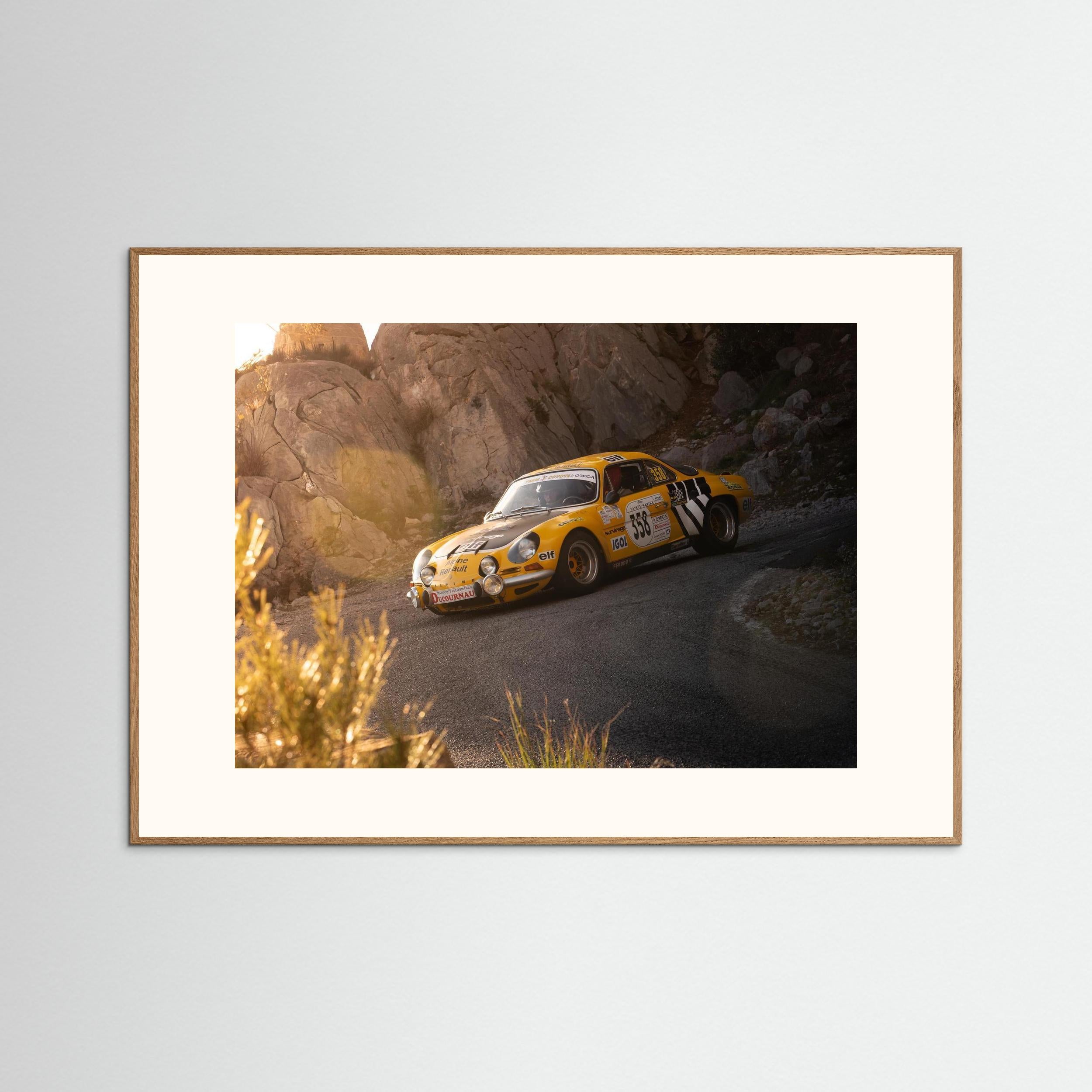 Alpine en pleine course