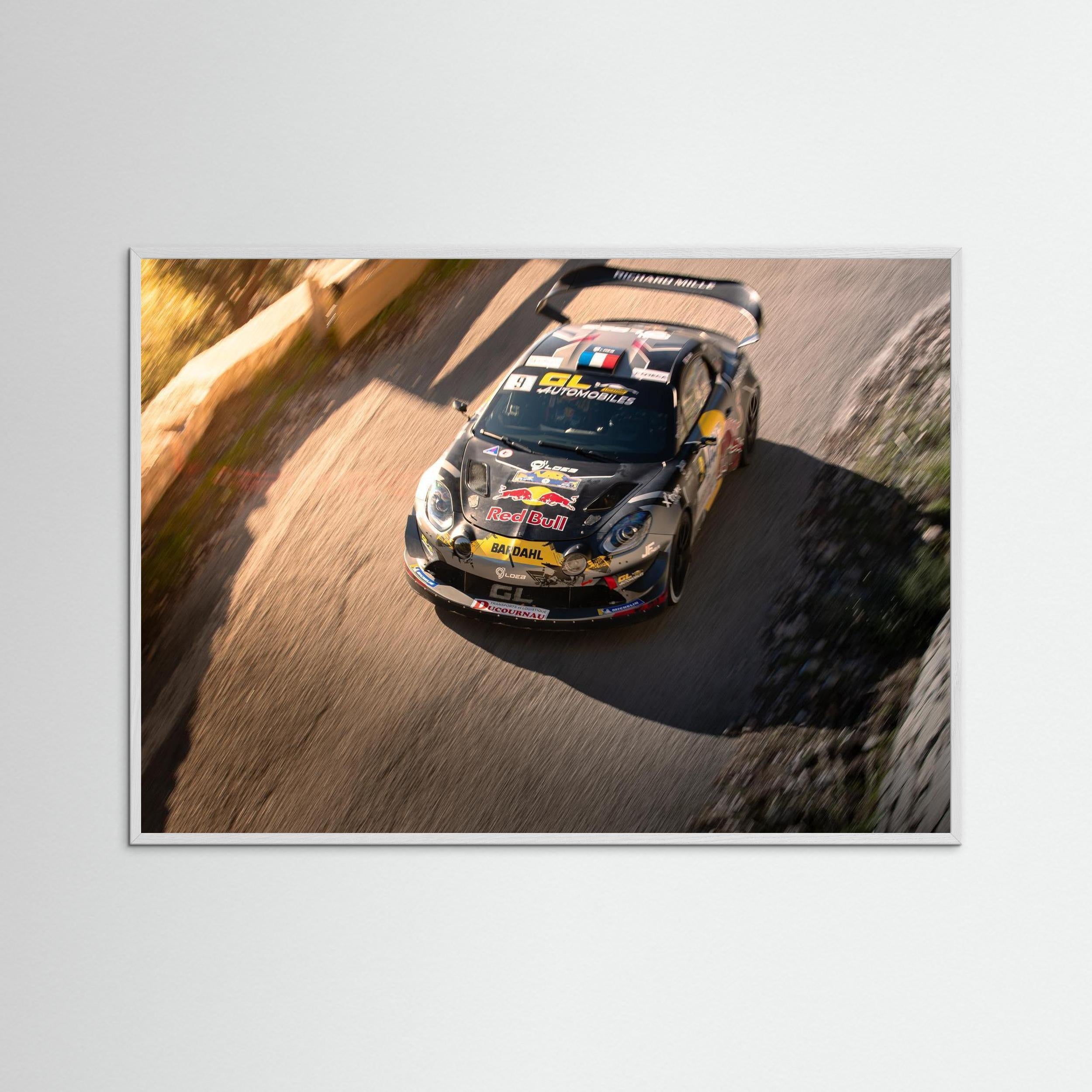 Passage de Sebastien Loeb au mont Faron