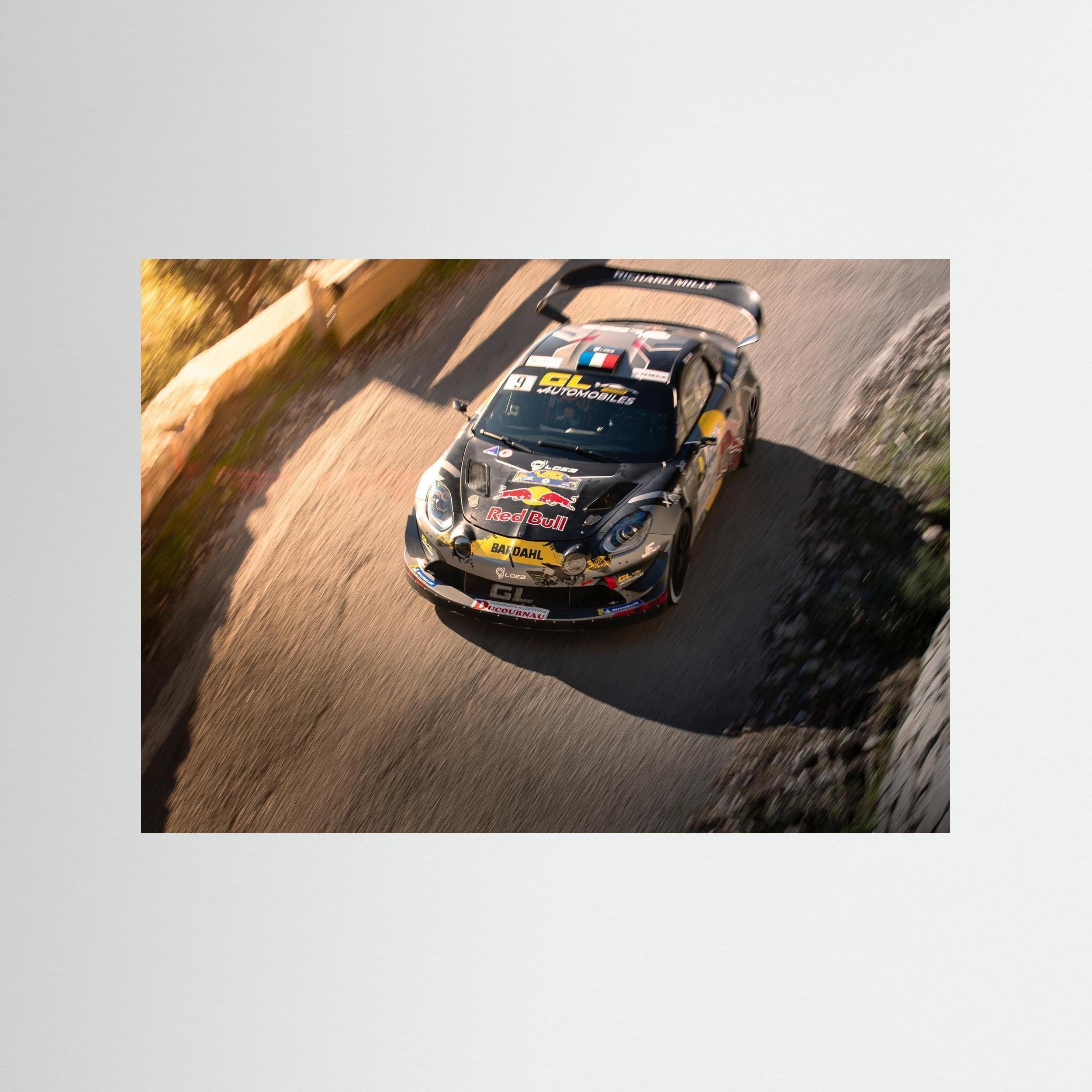 Passage de Sebastien Loeb au mont Faron