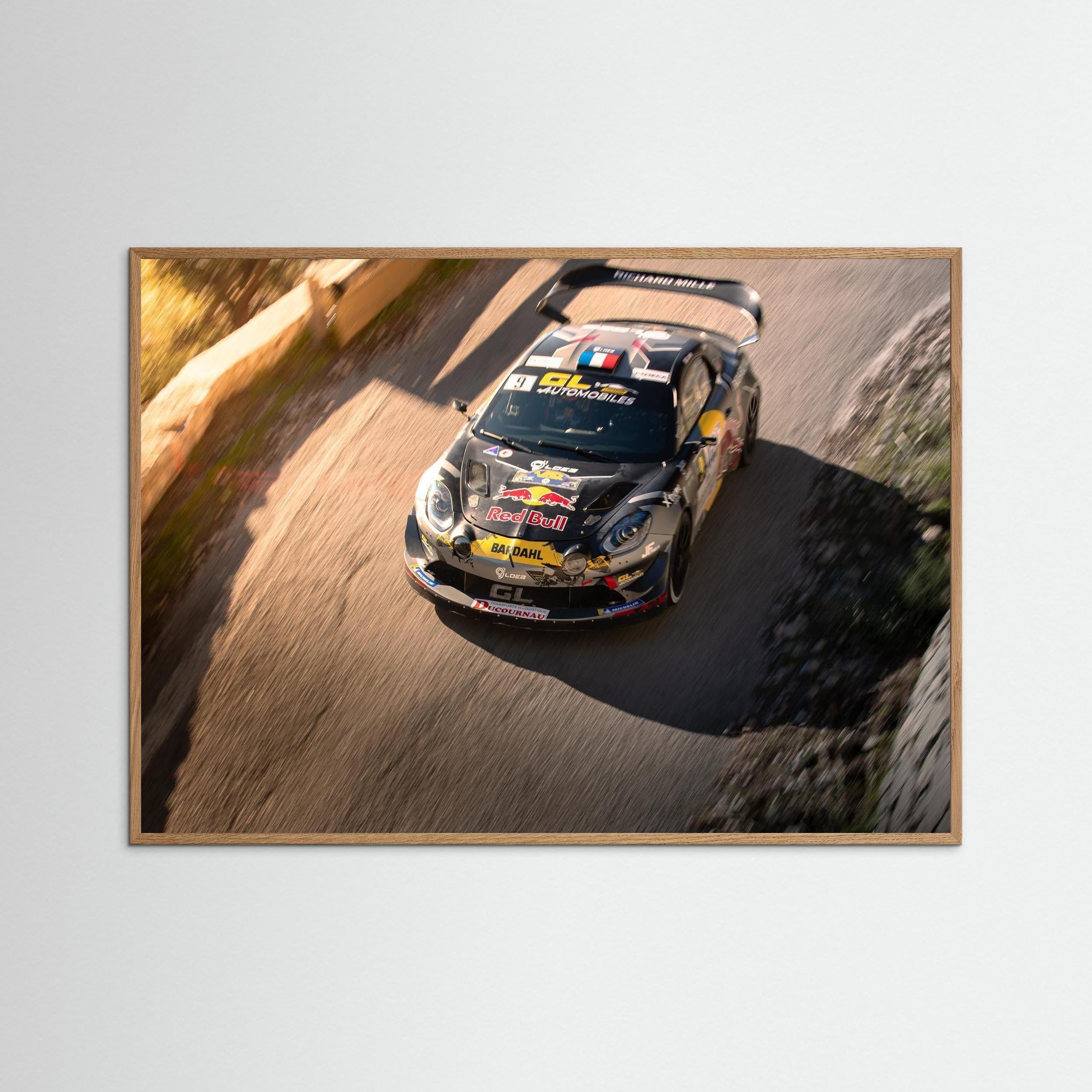 Passage de Sebastien Loeb au mont Faron