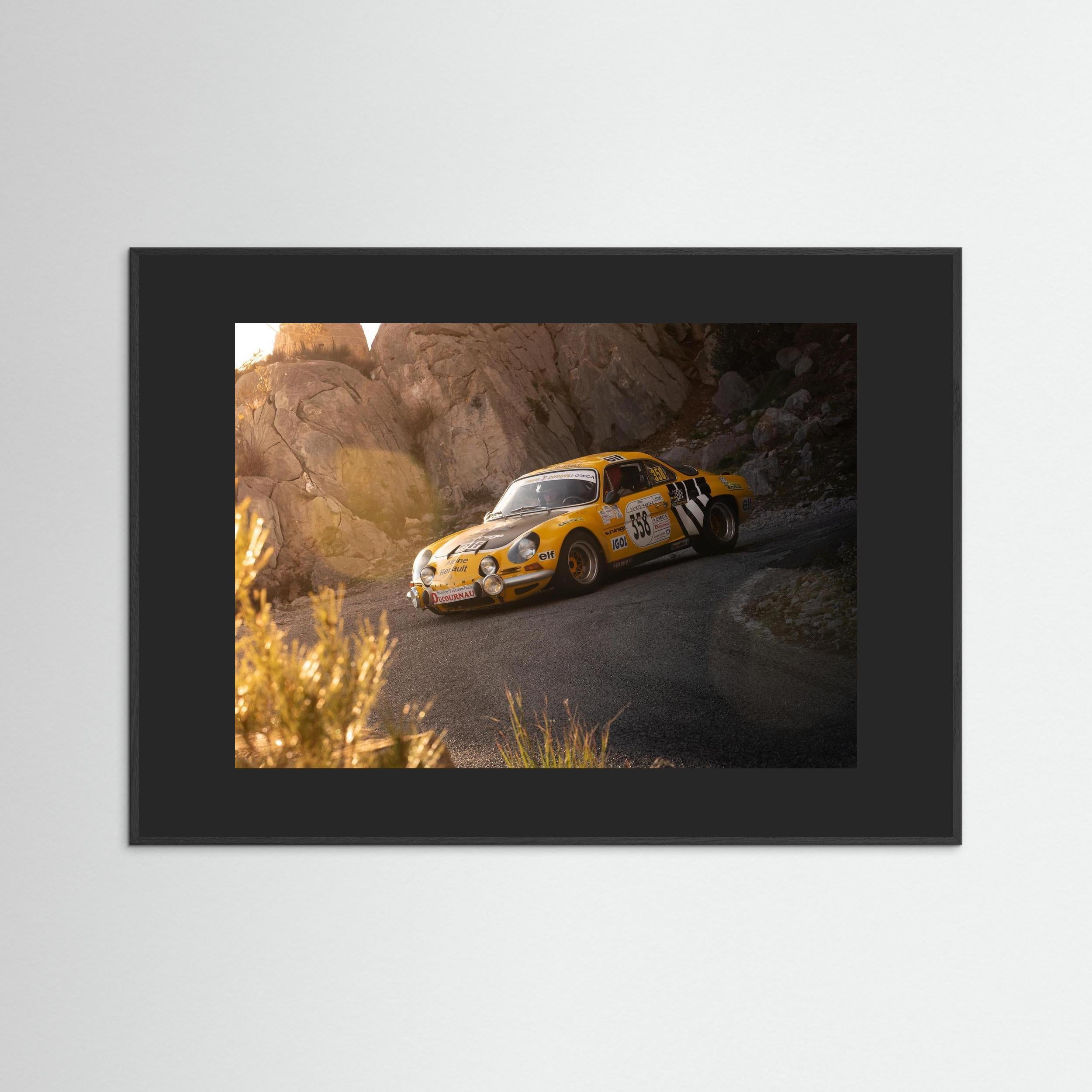 Alpine en pleine course