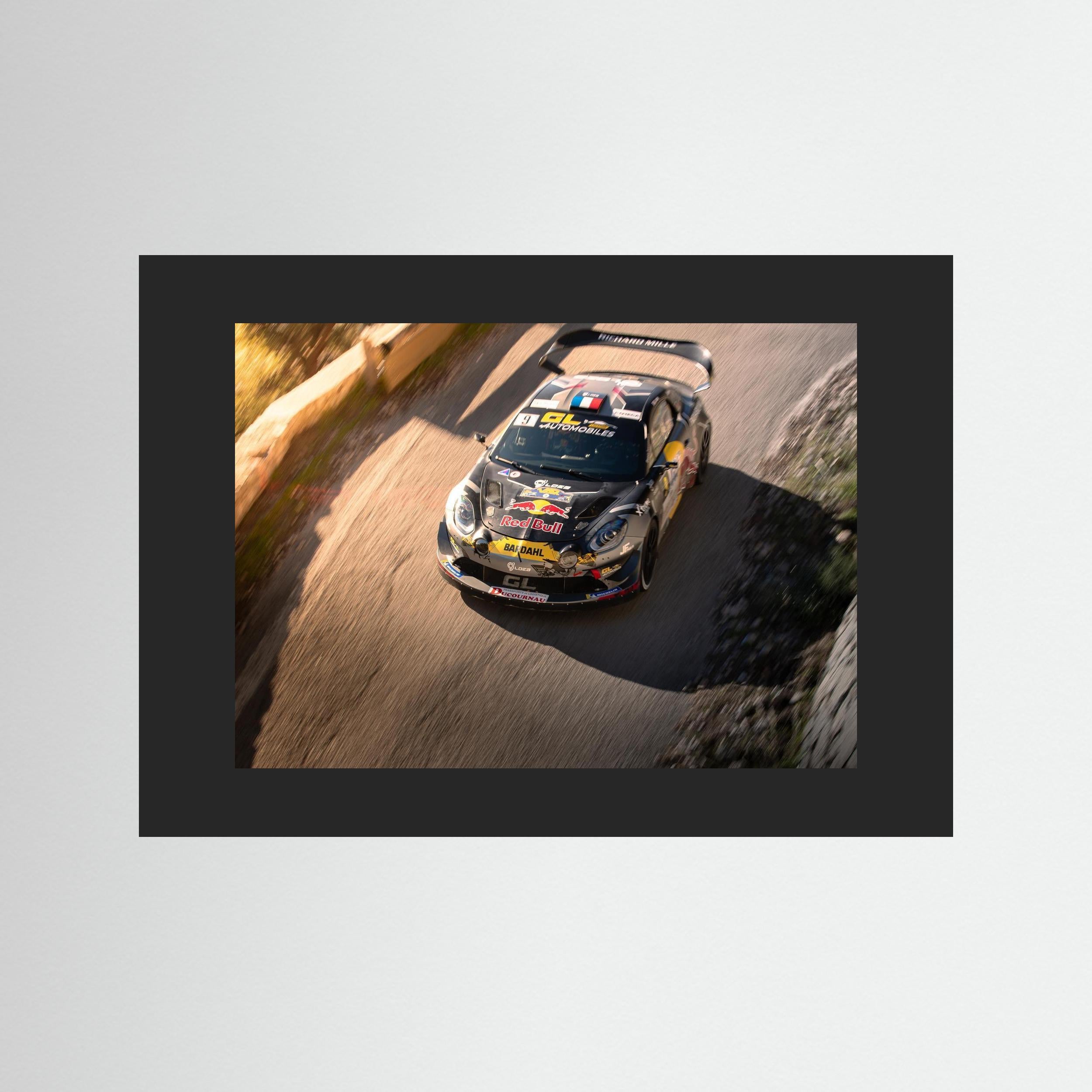 Passage de Sebastien Loeb au mont Faron